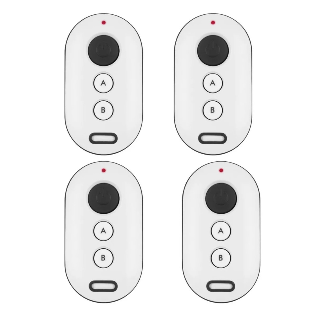 Controle Remoto De Portão Eletrônico Cerca Alarme 433mhz Universal Xtr 1000 Intelbras Kit 4 Unidades