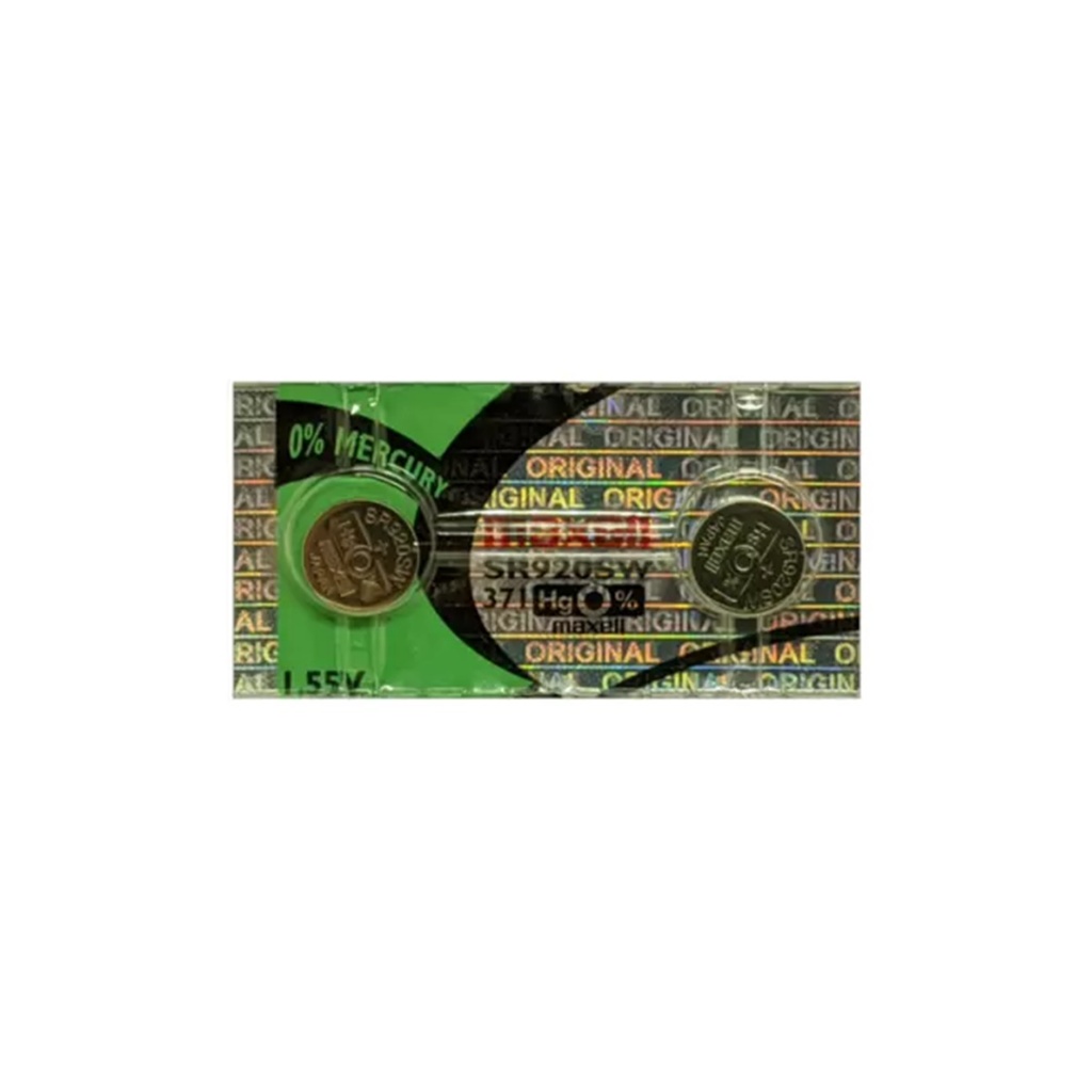 Bateria Botão 371 SR920SW Maxell 2 un em Oferta na Shopee