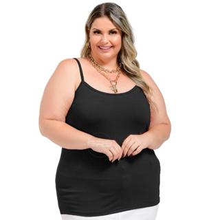 Regata Alcinha Plus Size Tamanho 44 ao 50