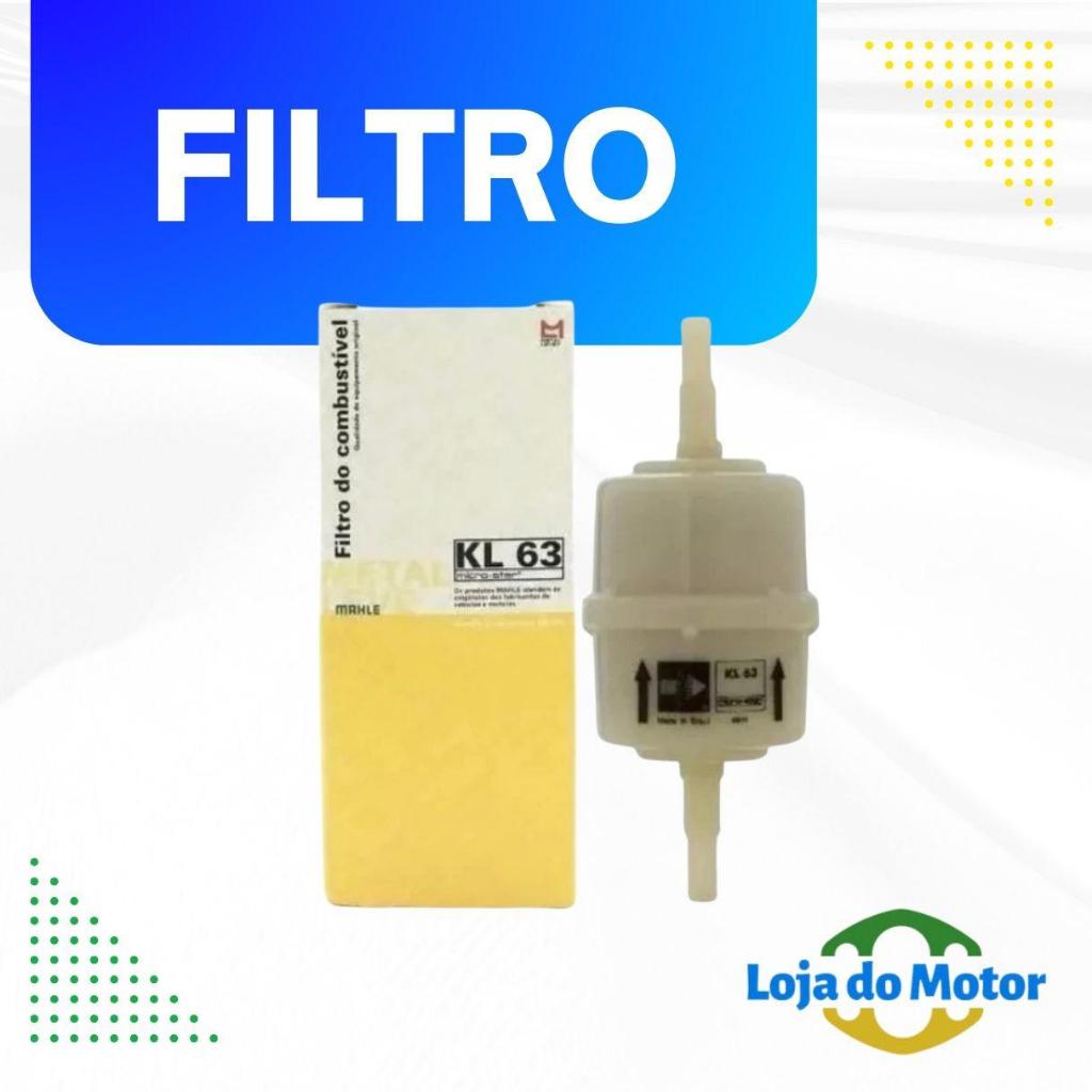 Filtro Combustivel - Voyage 1984/85/86 Mahle kl63 VARIANT 1.6 REFRIGERADO A AR GASOLINA DE 1969/1981 em Oferta na Shopee