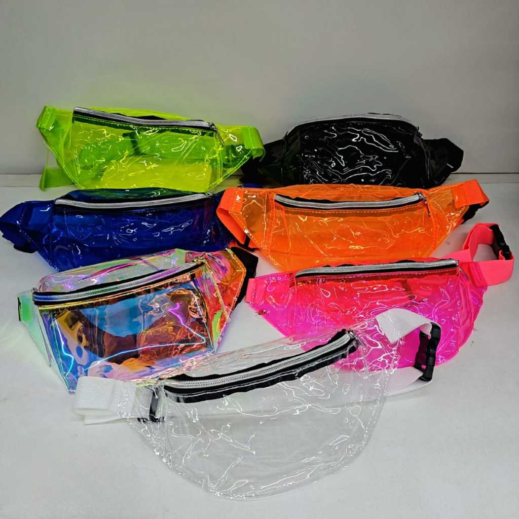 Pochete Feminina Transparente Carnaval Celular
