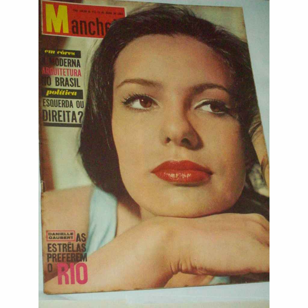 Revista Manchete  1963 a moderna arquitetura do Brasil