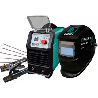 Combo Máquina Inversora de Solda e Máscara Bivolt - Kit I-Make- Balmer