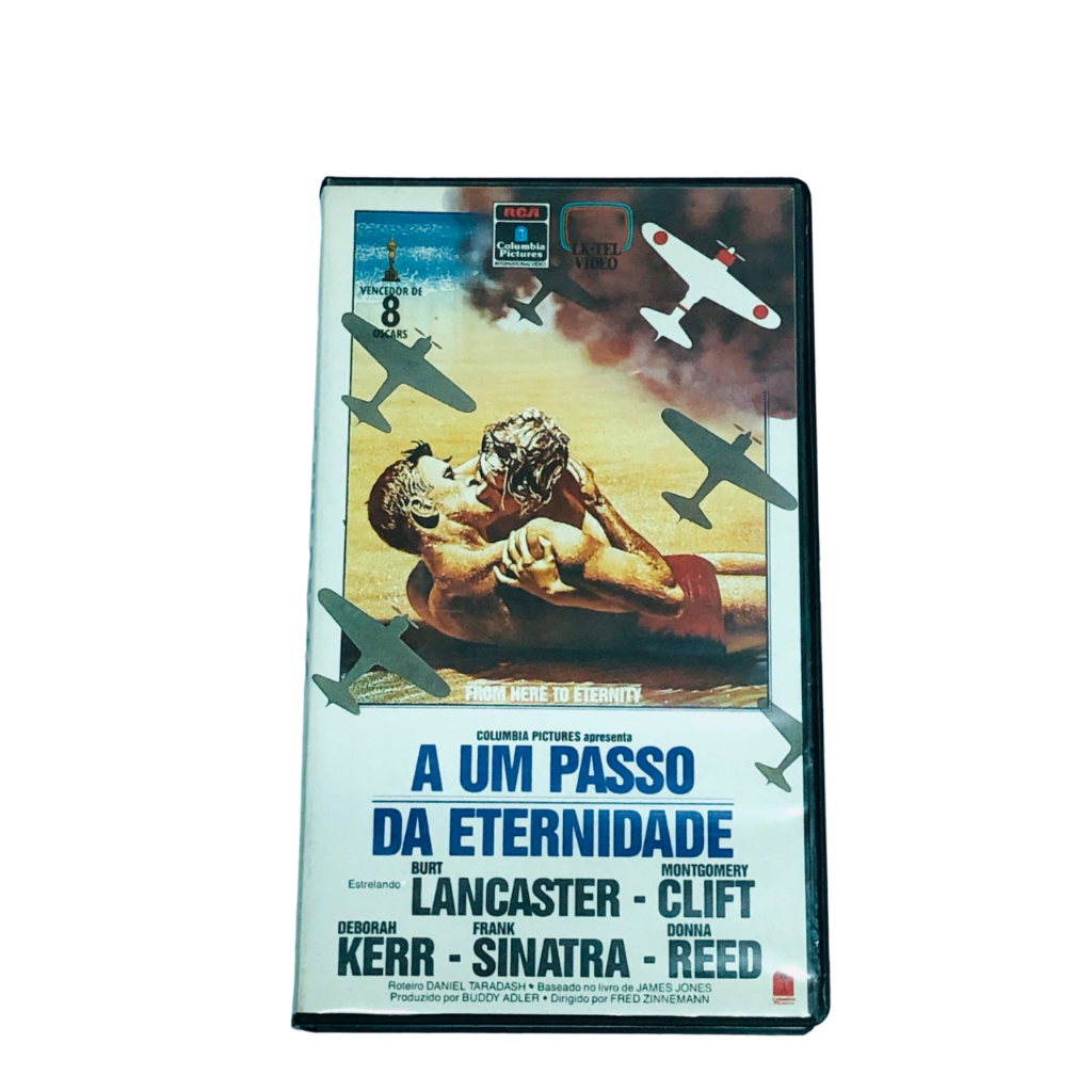 Fita Vhs Filme A Um Passo Da Eternidade Frank Sinatra