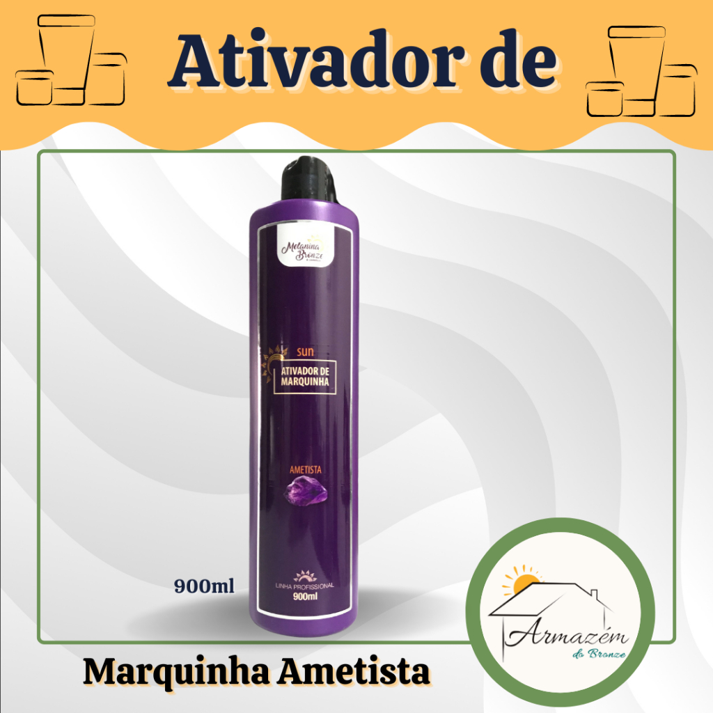 Ativador de Marquinha Ametista - Melanina Bronze