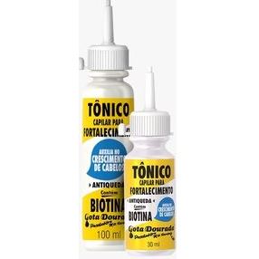 Gota Dourada Tônico Capilar Biotina 100ml ou 30ml