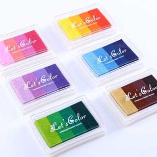 Carimbeira Degradê Árvore Digitais Scrapbook Almofada em Oferta na Shopee