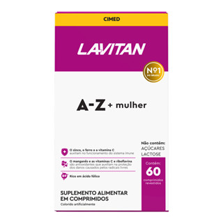 Multivitaminico Lavitan AZ com 60 Comprimidos