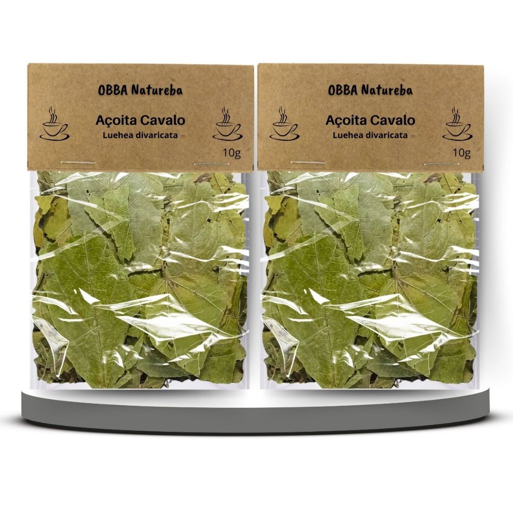 Kit 2 Chás de Açoita Cavalo-100% Puro Erva Natural Chá