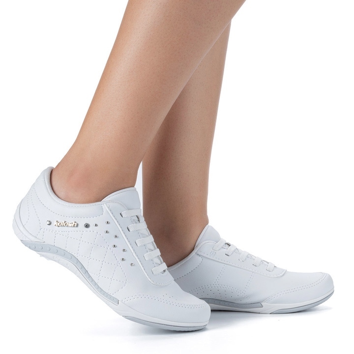 Tenis Feminino Casual Sem Cadarço Calce Facil Conforto Enfermagem Consultório Kolosh C1296