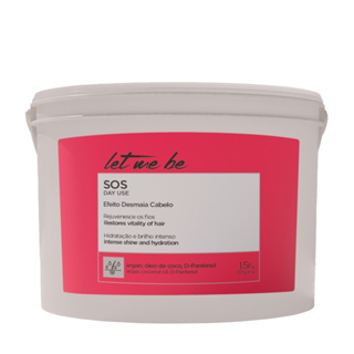 Máscara Reconstrutora Sos Day Use Let Me Be - 1500g em Oferta na Shopee