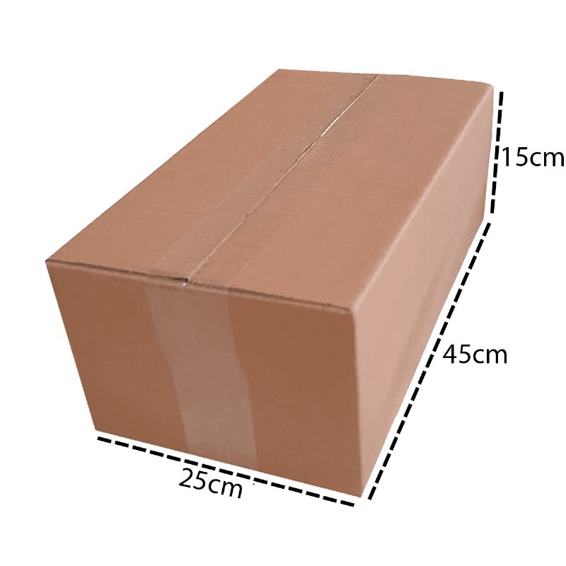 50 Caixas de Papelão 45x25x15 Maleta M Loja Roupas Brinquedos em Oferta na Shopee