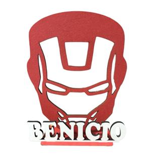 10 Centro de mesa em MDF Homem de Ferro vermelho em Oferta na Shopee