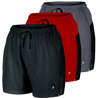 KIT 4 Bermudas Lisa Dry Fit Masculina Plus Size Leve Ideal Para Atividades Físicas Academia