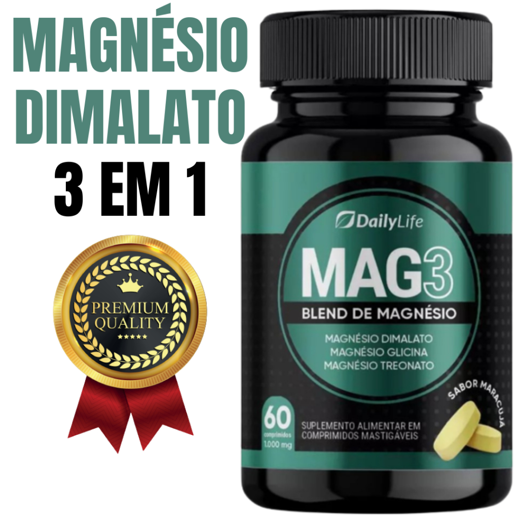 Magnésio L=Treonato Mag3 Qualidade Premium 100% Original em Oferta na Shopee