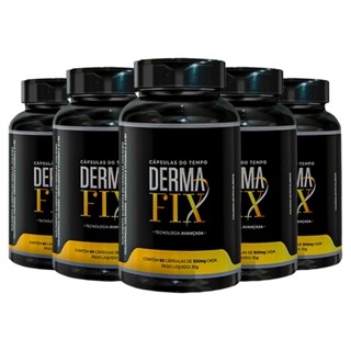 5 Dermafix 60 Cápsulas (cada) Natural - original