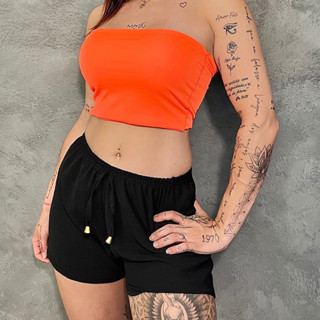 Short Duna Feminino Básico Leve Verão Atlético