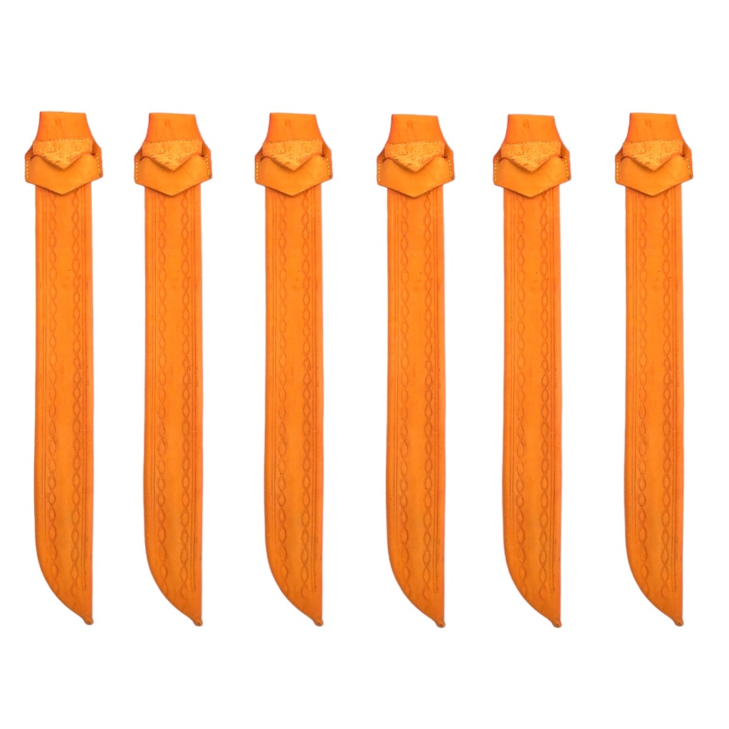 Kit 6 bainhas de facão tamanho 20 polegadas ideal para facões corneta, tramontina, e outros oferta