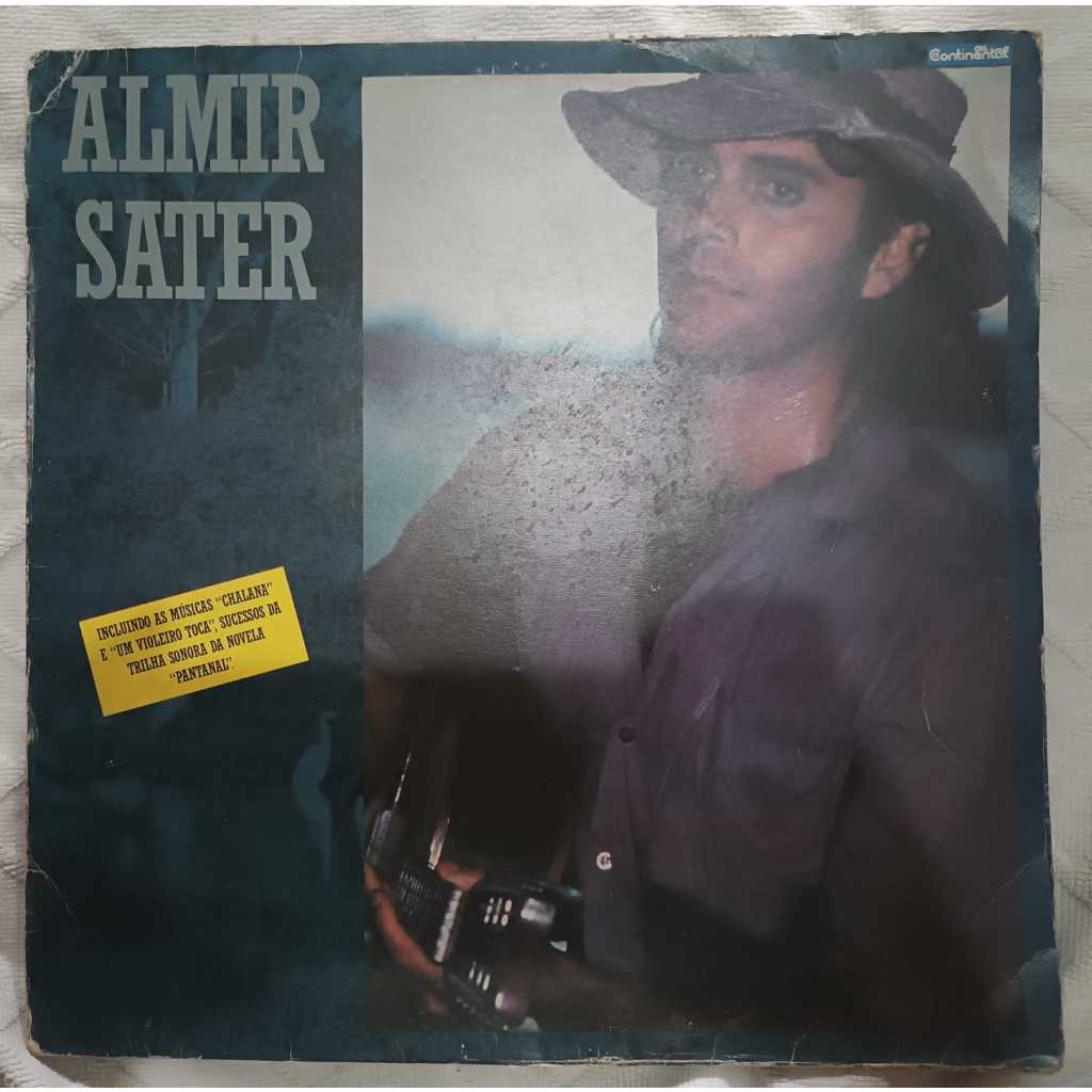 Lp Almir Sater Almir Sater No Pantanal Disco Vg+ Otimo