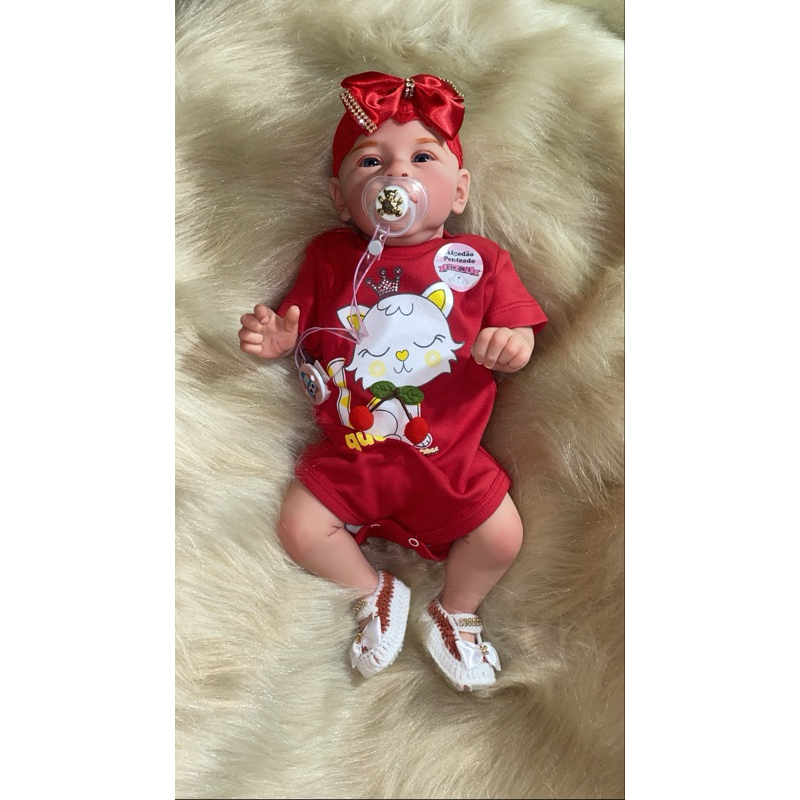 Bebê Reborn Realista Em Silicone