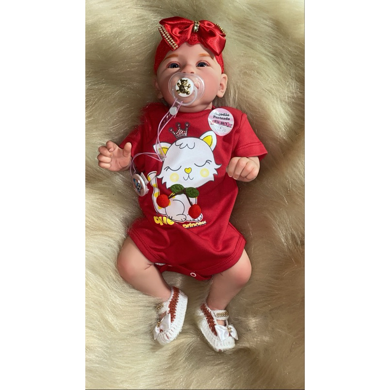 Bebê Reborn Realista Em Silicone — imagem 2 de 2