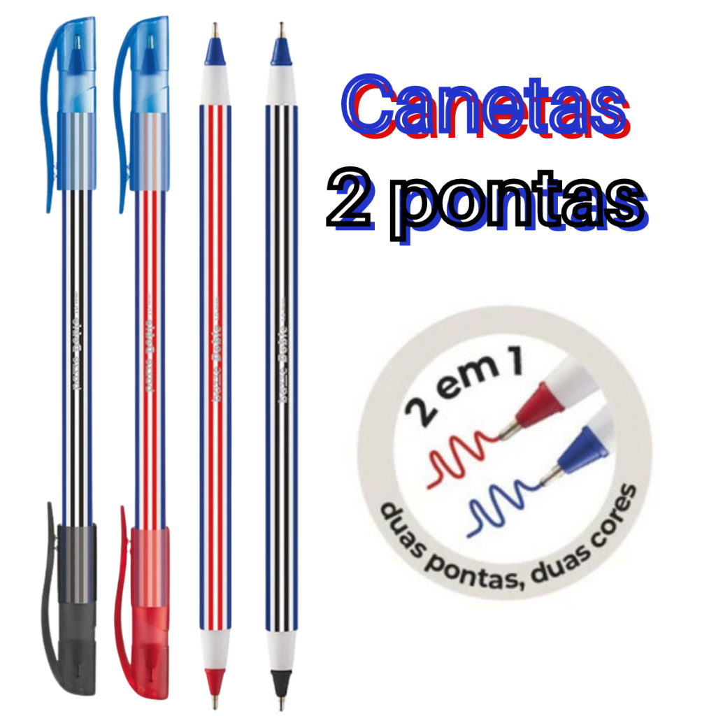 Duas Canetas Pretas: Onde Comprar | BuscaProdutos