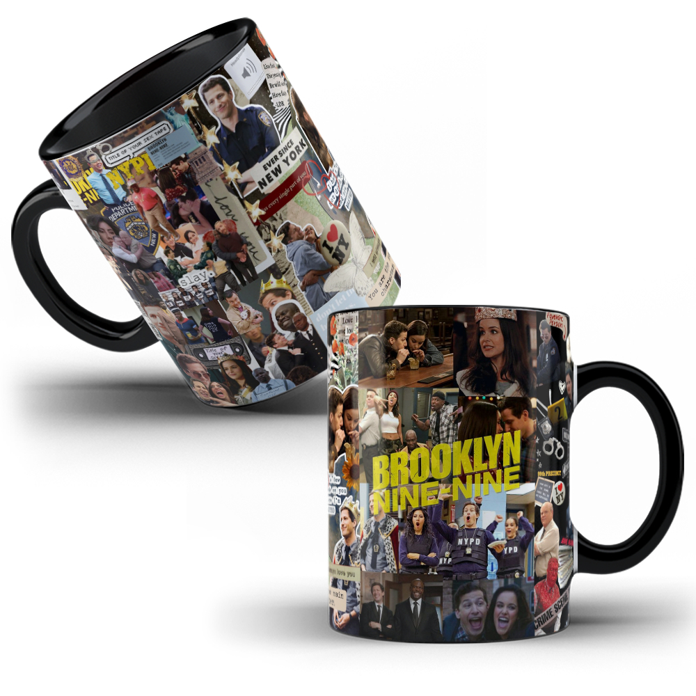 Caneca Personalizada Fotos Serie Brooklyn Nine-Nine em Oferta na Shopee