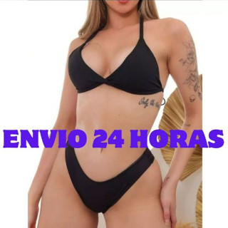 Gina Biquíni Asa Delta Com Bojo Conjunto Calcinha e Sutiã Varias Cores