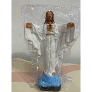 Imagem/ Escultura/ Estatua Oxalá Jesus Cristo 20 cm