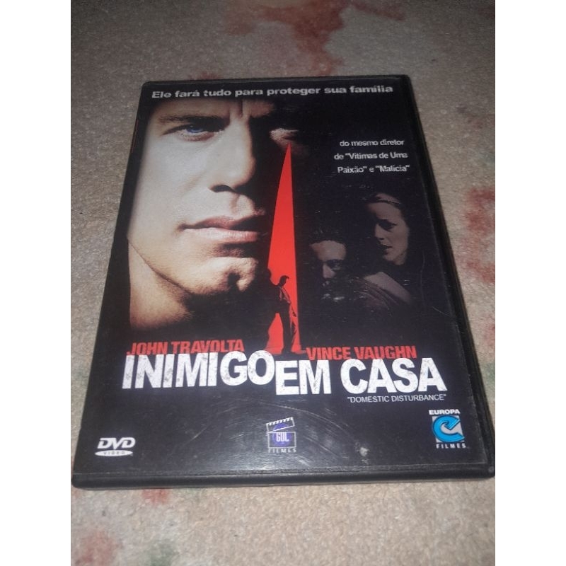 dvd inimigo em casa usado original ótimo estado