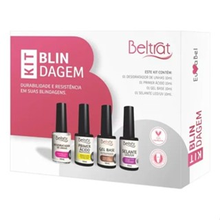 Kit Blindagem para Unhas - Preparadores + Gel Capa Base - Beltrat em Oferta na Shopee
