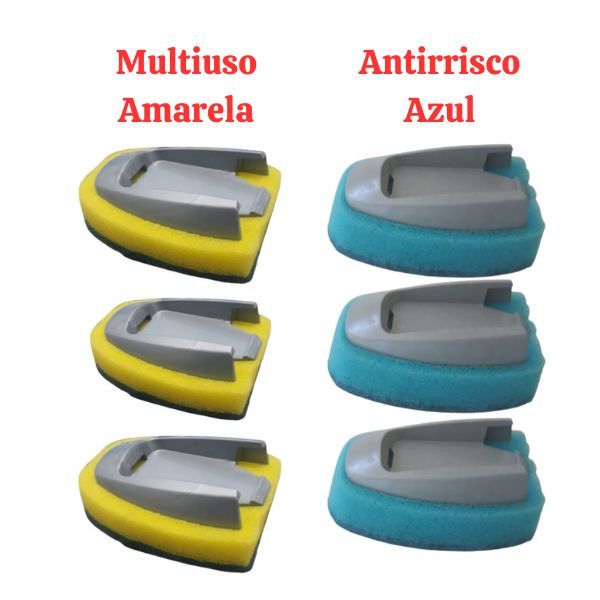 kit 3 Refil Esponja Refil Alklin