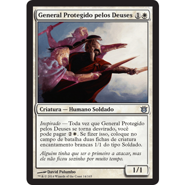 General Protegido pelos Deuses - Magic The Gathering