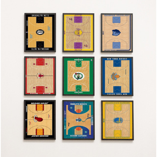 Placa Decorativa - Times de Basquete em Oferta na Shopee