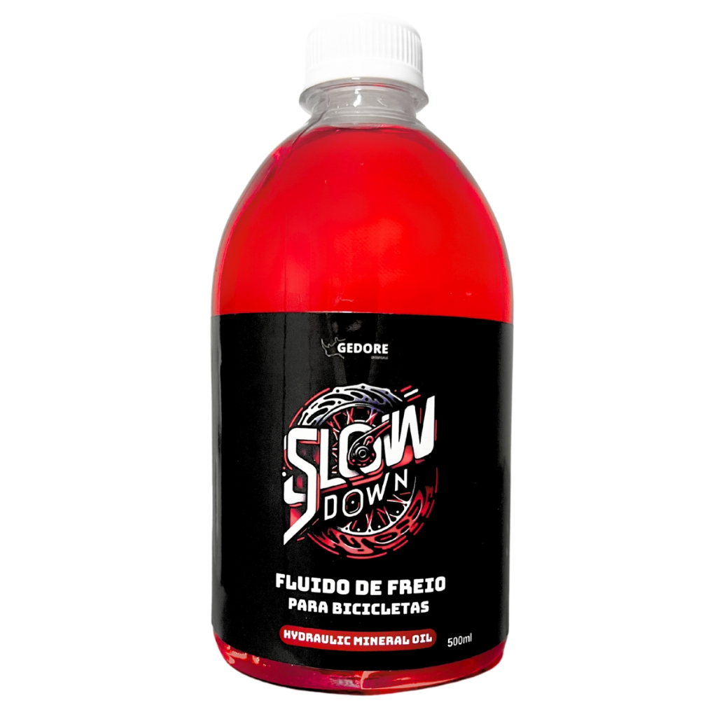 Óleo Mineral Freio Hidráulico Disco Bike Slow Down 500ML