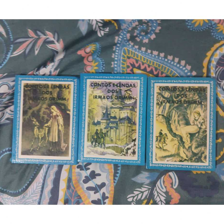 Coleção Contos e Lendas dos Irmãos Grimm 3 Volumes de Irmãos Grimm