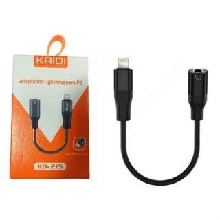 Adaptador Lightning P2 Para Fone de Ouvido Kaidi