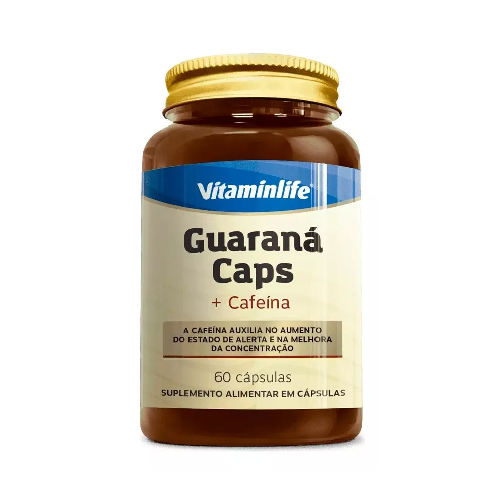 Guarana Com Cafeina 30 Capsulas - Vitamin Life - Health