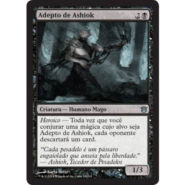 Adepto de Ashiok (Humano / Mago) - - Magic The Gathering