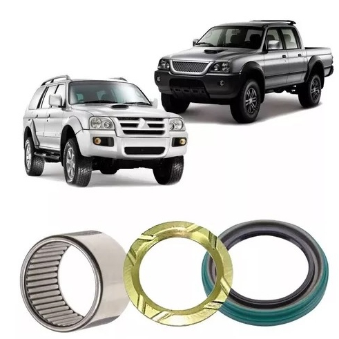 Retentor Rolamento Bucha Manga Eixo L200 2.5 1995 A 2012 (KIT)