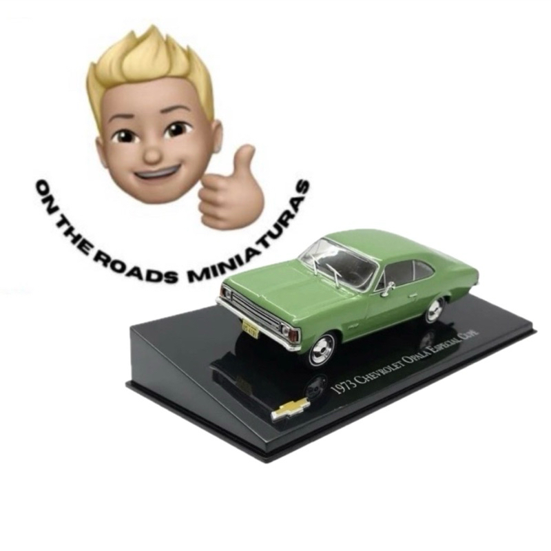 Miniatura Chevrolet Opala Especial Cupé (1973) 1/43