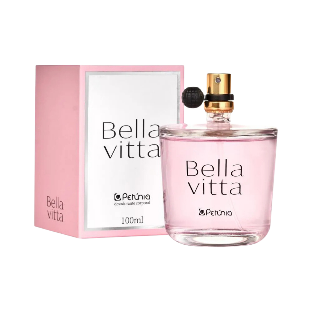 Perfume Feminino Bella Vitta Petunia 100ml Eau de Toilette