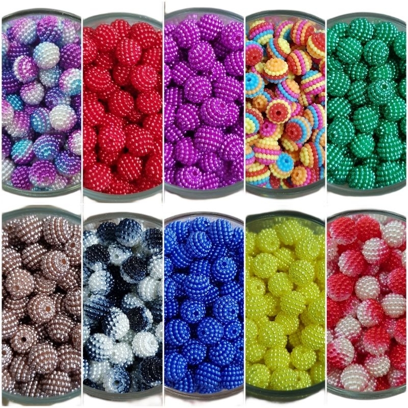 100 Pérola Craquelada 10mm Para Artesanto em Geral em Oferta na Shopee