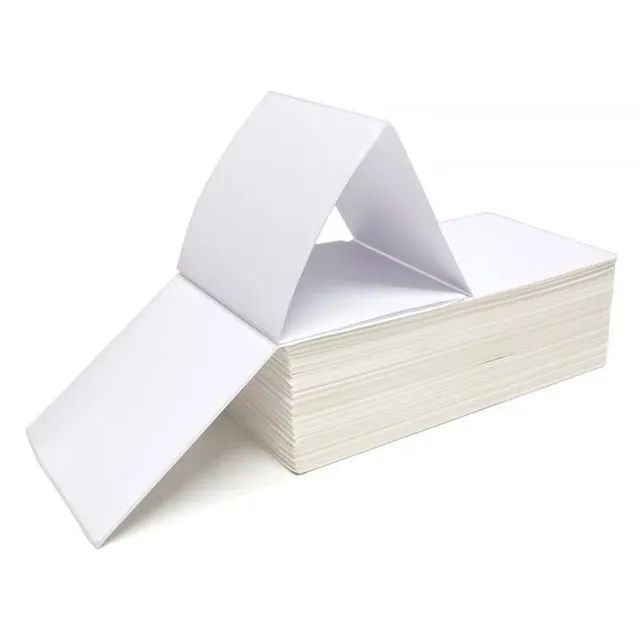 5.000 Etiqueta 10x15 Cm Térmica Serrilha E-commerce Resma Branco Expedição