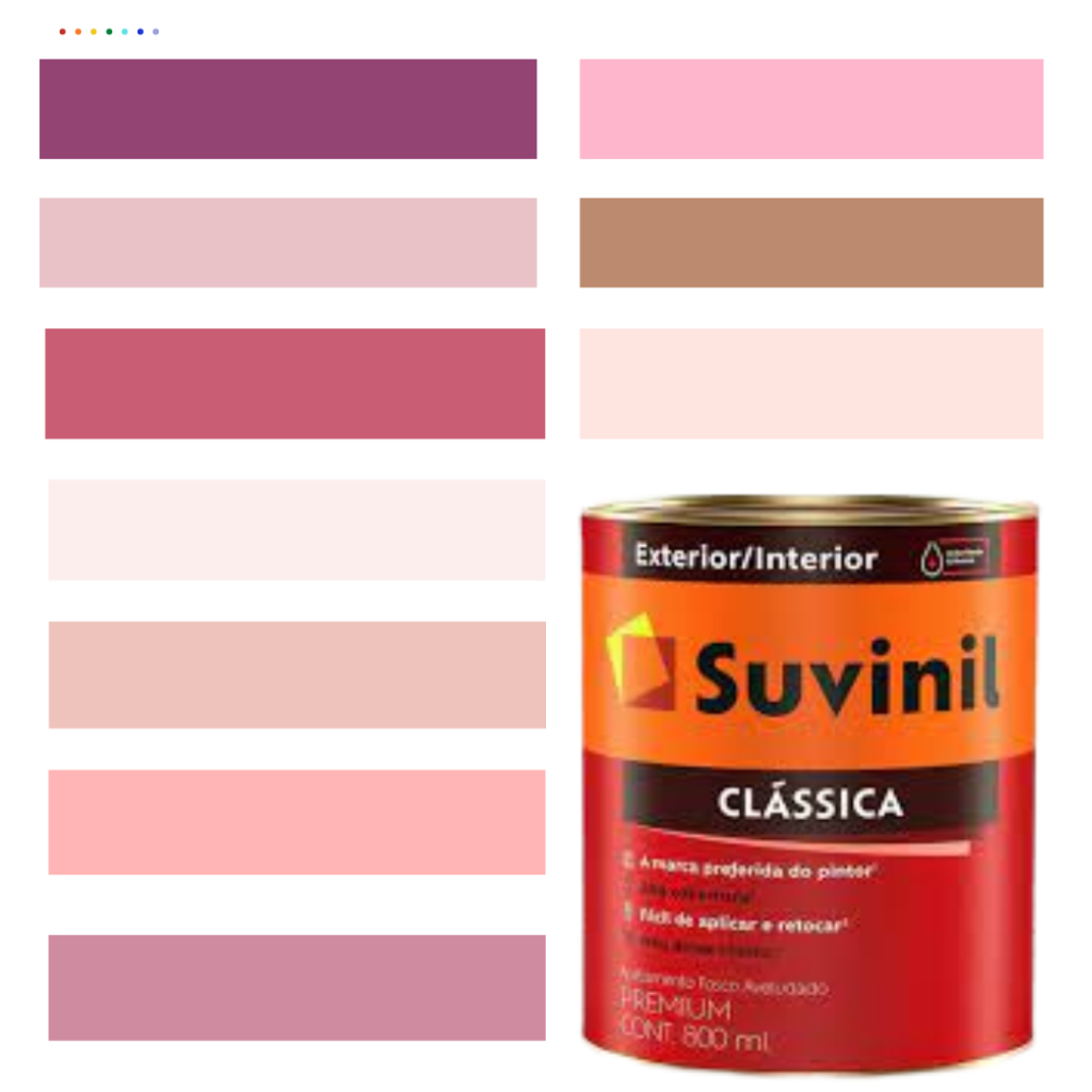 Tinta Rosa Queimado Suvinil: Onde Comprar | BuscaProdutos