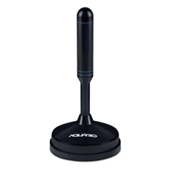 Antena De Tv Digital 4 Em 1 Hdtv Vhf Uhf Fm Dtv 100 Aquário