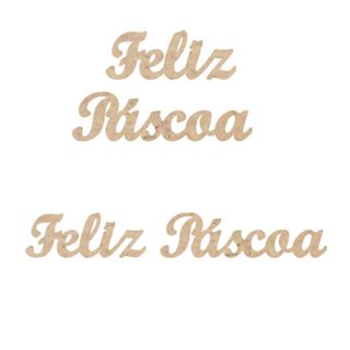 Kit 15 conjunto aplique mdf cru palavra feliz pascoa 14cm enfeite artesanato para caixinha guirlanda em Oferta na Shopee