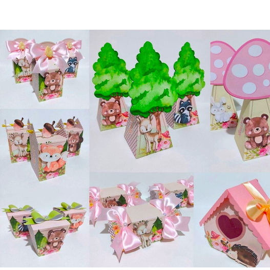KIT PERSONALIZADOS  Bosque Encantado