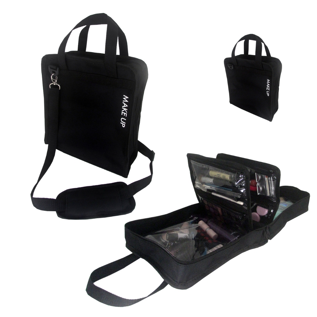Bolsa De Maquiagem Grande Com Alça De Ombro Original Rsm Design Makeup