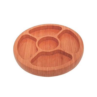 Gamela Bamboo 5 Divisórias para Churrasco
